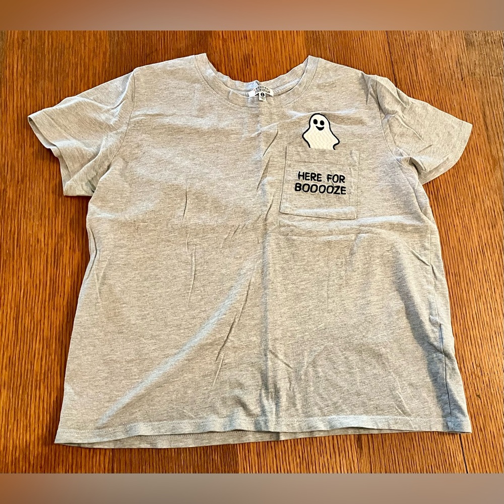 Ghost “Here For Booze” Pocket T-Shirt